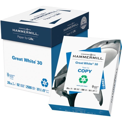 Hammermill HAM86710 Great White 30 Copy Paper - White