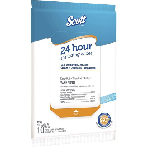 Scott KCC41526 24 Hour Sanitizing Wipes