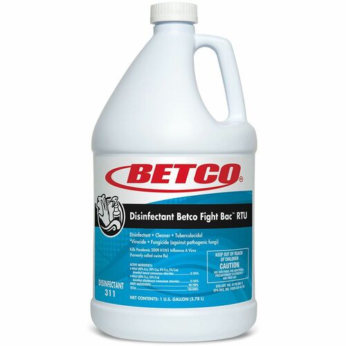 Betco BET3110400 Fight-Bac RTU Disinfectant Cleaner