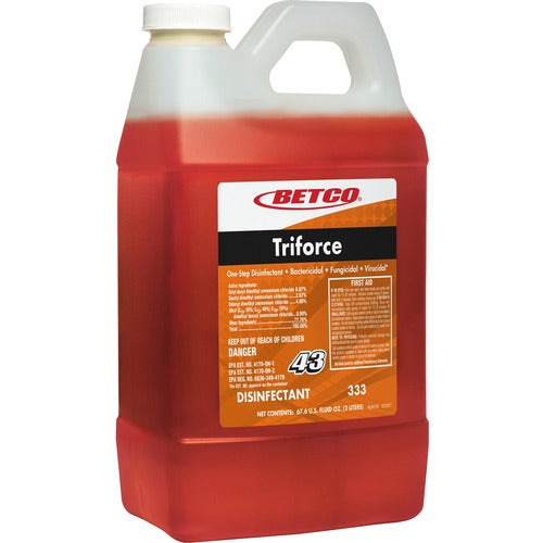 Betco BET3334700 FastDraw 43 Triforce Titan Disinfectant