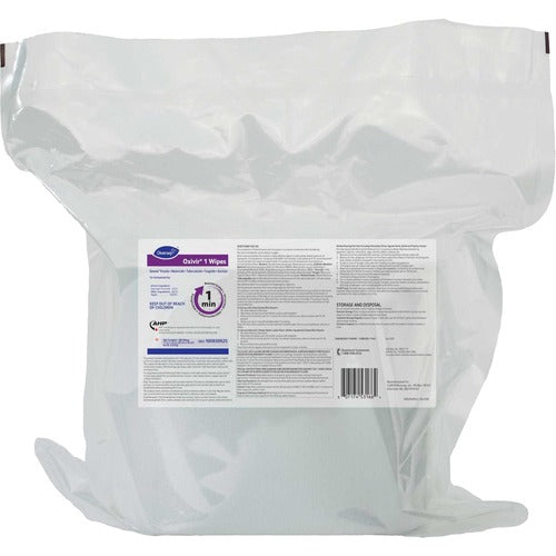 Diversey DVO100850925 One-Step Ready-to-Use Hospital Disinfectant Cleaner Wipe