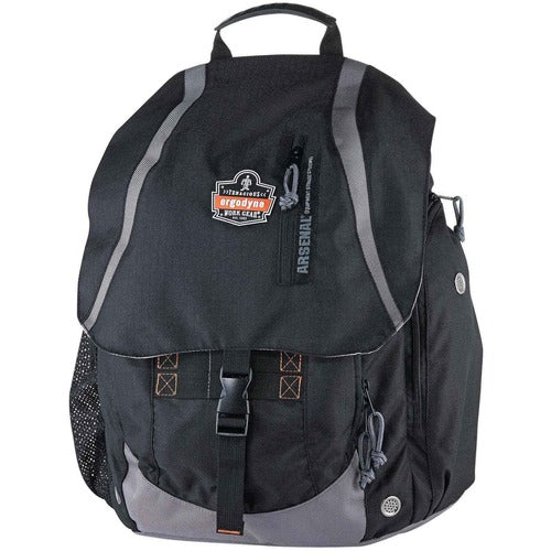 Ergodyne EGO13043 Arsenal 5143 Carrying Case (Backpack) Apple iPad Notebook - Black