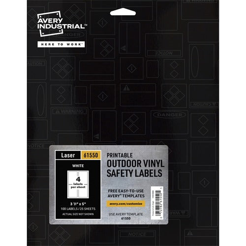 Avery® AVE61550 Avery® Adhesive Printable Vinyl Signs