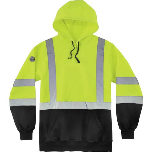 Ergodyne EGO21887 Pullover Hi-Vis Hooded Sweatshirt