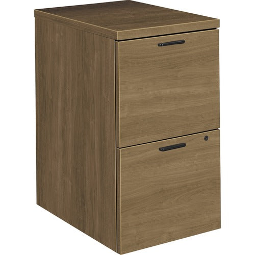 HON HON105104PINPIN 10500 Series Mobile Pedestal | 2 File Drawers | 15-3/4"W | Pinnacle Finish