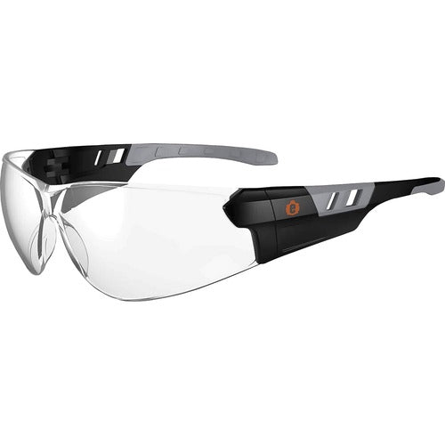 Ergodyne EGO59103 SAGA Anti-Fog Clear Lens Matte Frameless Safety Glasses / Sunglasses
