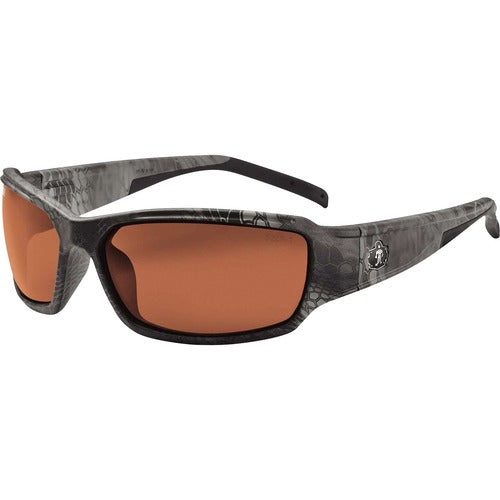 Ergodyne EGO51321 THOR Polarized Copper Lens Kryptek Typhon Safety Glasses