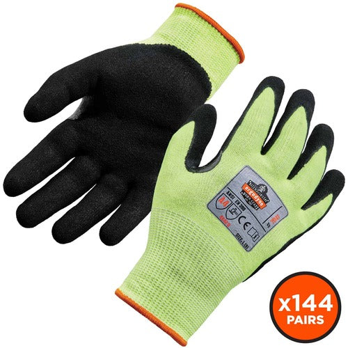 Ergodyne EGO17824 ProFlex 7041 Hi-Vis Nitrile-Coated Level 4 Cut Gloves