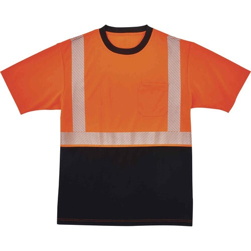 Ergodyne EGO22584 8280BK Type R Class 2 Front Performance T-Shirt