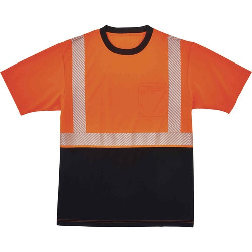 Ergodyne EGO22586 8280BK Type R Class 2 Front Performance T-Shirt