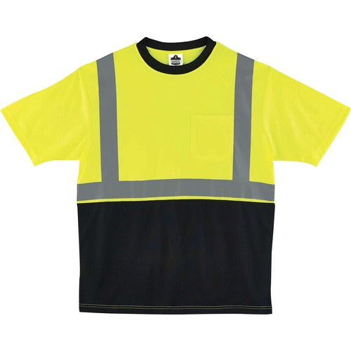 Ergodyne EGO22502 8289BK Type R Class 2 Front T-Shirt