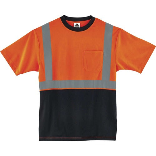 Ergodyne EGO22518 8289BK Type R Class 2 Front T-Shirt