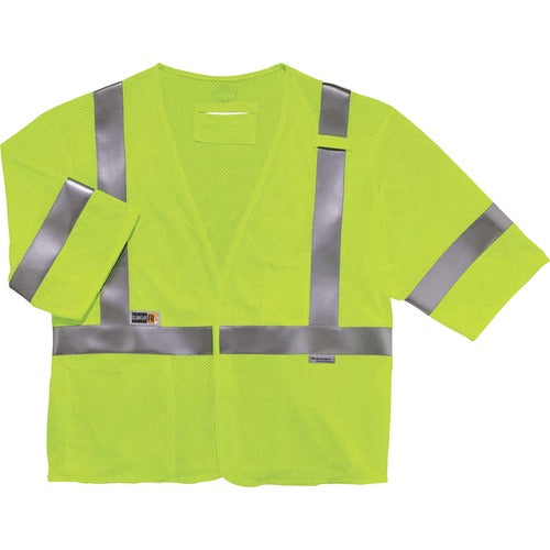 Ergodyne EGO22217 8356FRHL Type R Class 3 Flame-Resistant Modacrylic Vest