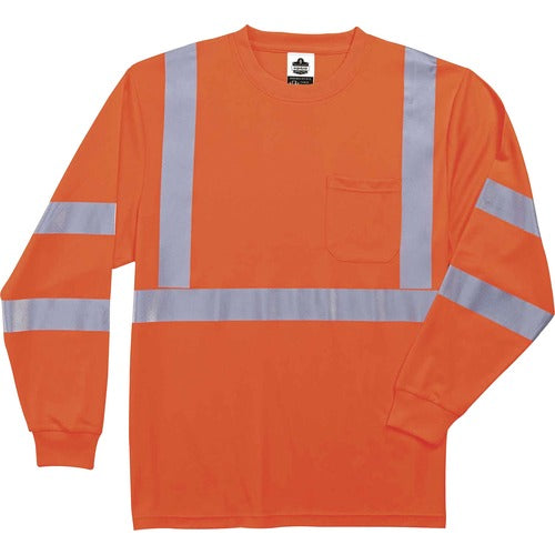 Ergodyne EGO21716 8391 Type R Class 3 Long Sleeve T-Shirt