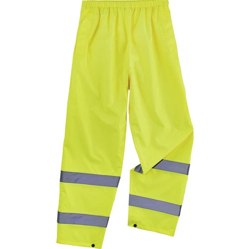 Ergodyne EGO25348 8916 Lightweight Hi-Vis Rain Pants - Class E