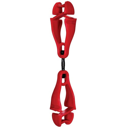 Ergodyne EGO19413 3420 Swiveling Glove Clip Holder - Dual Clips