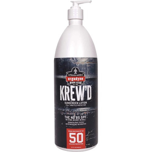 Ergodyne EGO16635 6355 SPF 50 Sunscreen Lotion