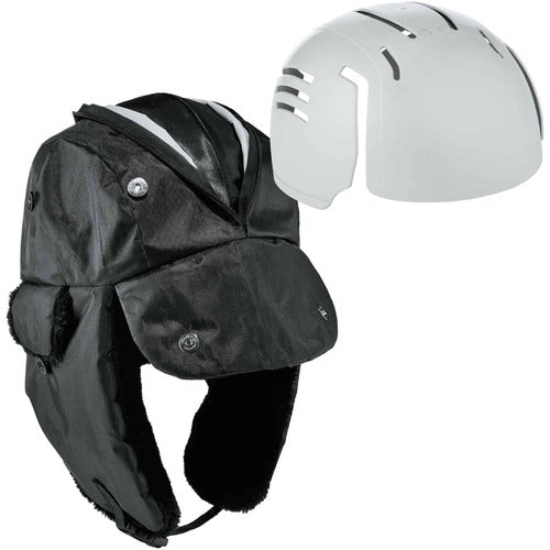 Ergodyne EGO16897 6802ZI Kit Zipper Trapper Hat w/ Universal Bump Cap
