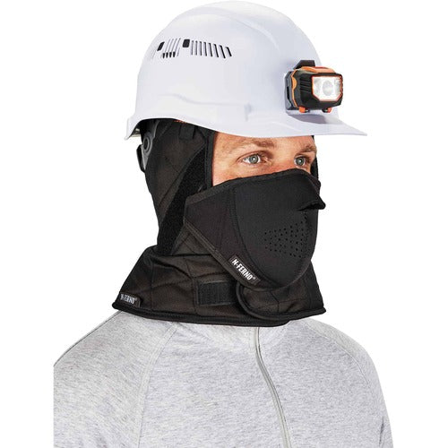 Ergodyne EGO16878 6878 Winter Hard Hat Liner w/ Neoprene Mouthpiece Kit - 3-Layer