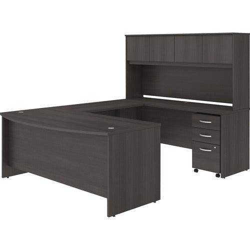 Bush Business Furniture BSHSTC003SGSU Studio C Desk/Hutch/File Cabinet Set