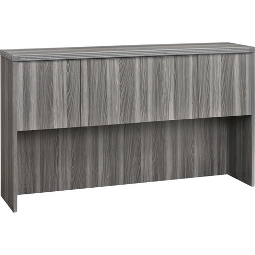 Safco SAFAHW72LGS Aberdeen Series 72" Hutch, Wood Doors