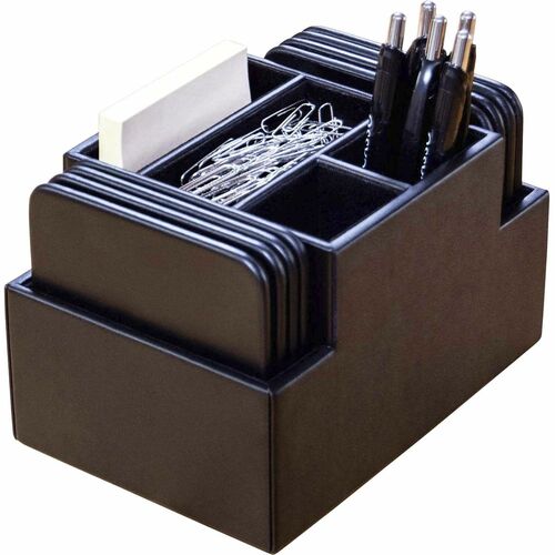 Dacasso DACA1059 Leather Square Coaster Set