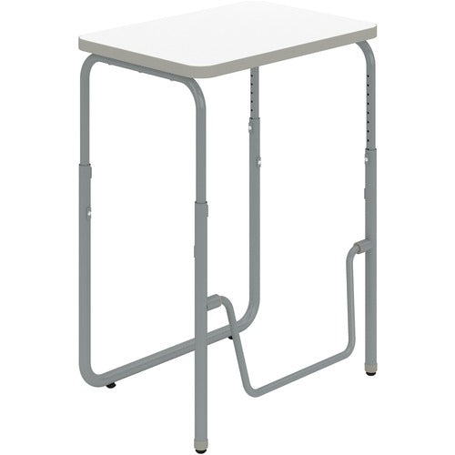 Safco SAF1223DE AlphaBetter 2.0 Height - Adjustable Student Desk with Pendulum Bar 29"-43"