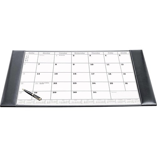 Dacasso DACP1250 Rustic Leather Calendar Desk Pad