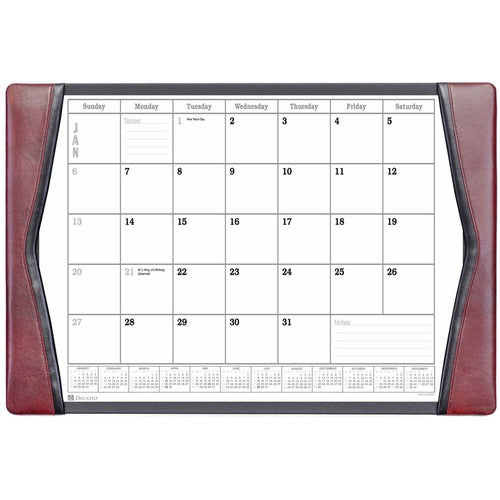 Dacasso DACP7040 Leather Calendar Desk Pad