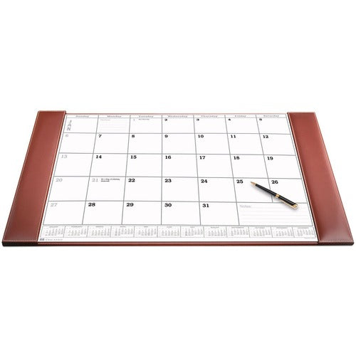Dacasso DACP3250 Rustic Leather Calendar Desk Pad