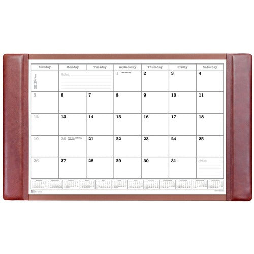 Dacasso DACP3050 Leather Calendar Desk Pad