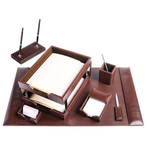 Dacasso DACD3609 Bonded Leather Desk Set