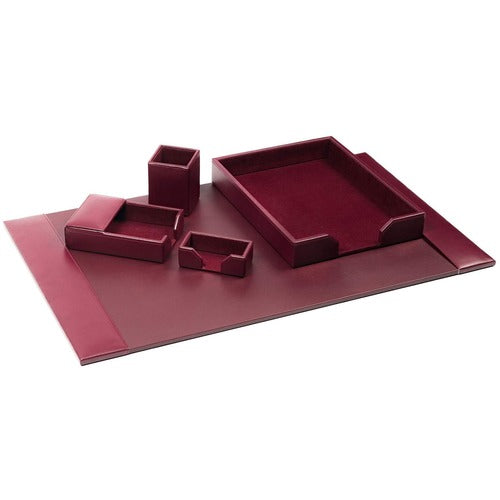 Dacasso DACD5202 Bonded Leather Desk Set