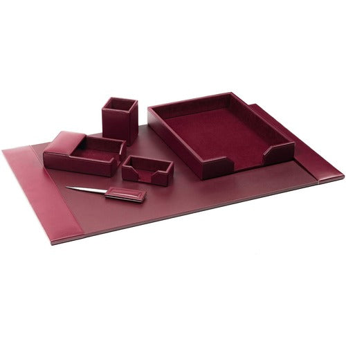 Dacasso DACD5201 Bonded Leather Desk Set