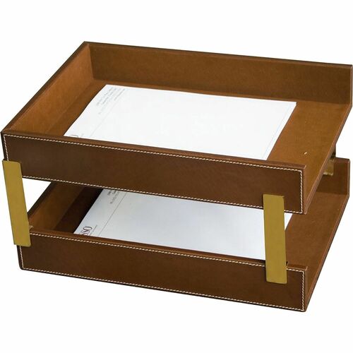 Dacasso DACA3221 Rustic Leather Memo Holder