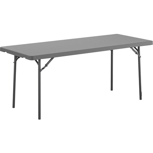 Dorel CSC60526SGY1E Zown Corner Blow Mold Large Folding Table