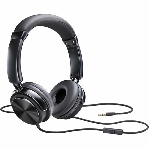 Compucessory CCS15165 Tangle-free Headset with Mic