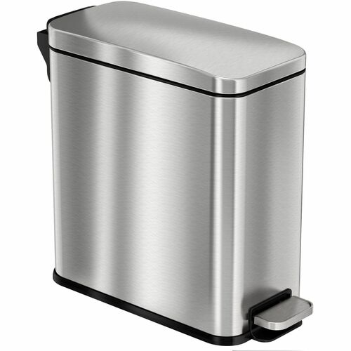 HLS Commercial HLCHLSS03R Soft Step 3-Gallon Trash Can