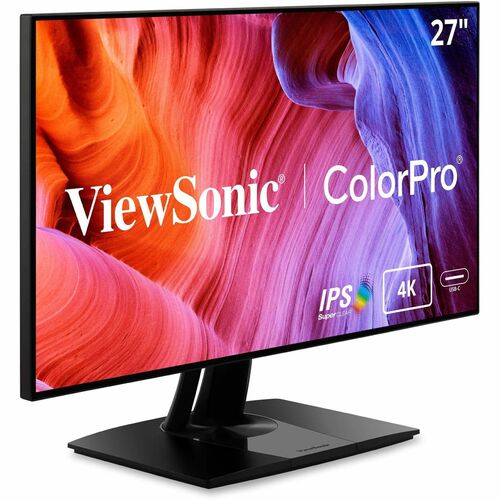 ViewSonic VEWVP2768A4K ColorPro VP2768a-4K 27" Class 4K UHD LED Monitor - 16:9 - Black