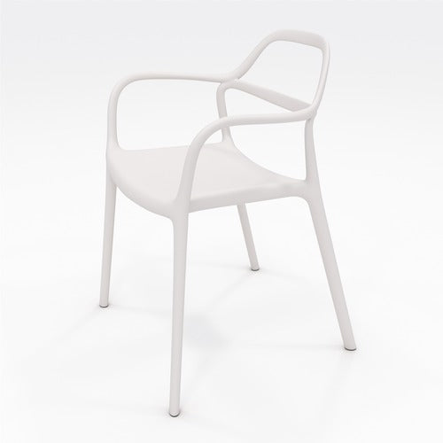 KFI KFI6300WHITE Indoor/Outdoor Poly Guest Chair