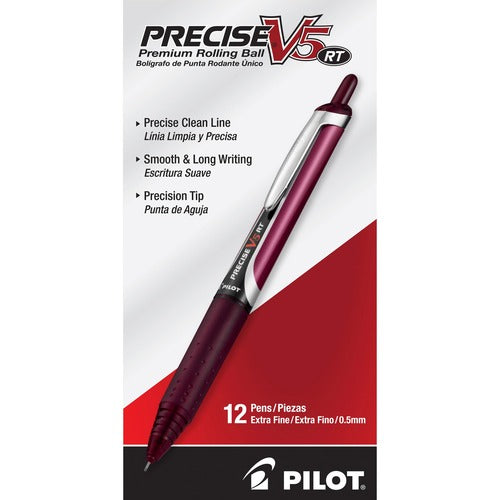 PRECISE PIL15137 Rollingball 0.5mm Retractable Pen