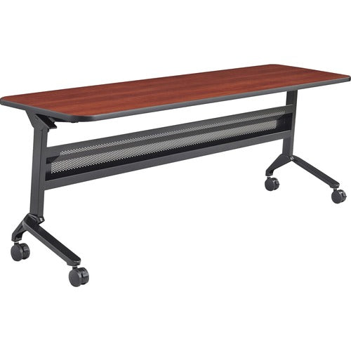 Safco SAFLF2472TSLCRM Flip-N-Go Rectangular Training Table