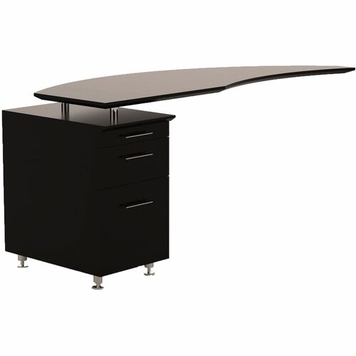 Safco SAFMNRTPLLDC Medina Mocha Laminate Office Unit