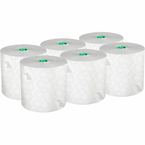 Scott KCC25700 Pro High-Capacity Hard Roll Towels with Elevated Design and Absorbency Pockets
