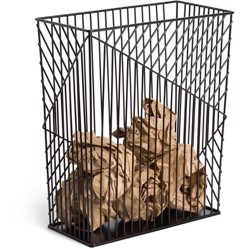 U Brands UBR3837U0206 Vena Trash Can