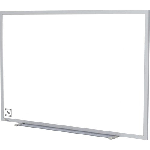 Ghent GHEM4341 Hygienic Porcelain Whiteboard with Aluminum Frame