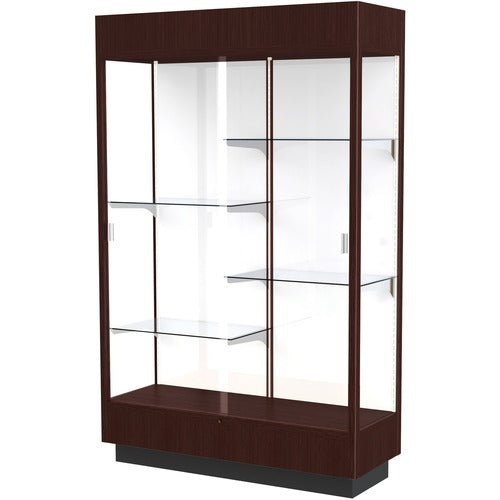 Waddell WAD893MWBJ 4' Lighted Floor Case