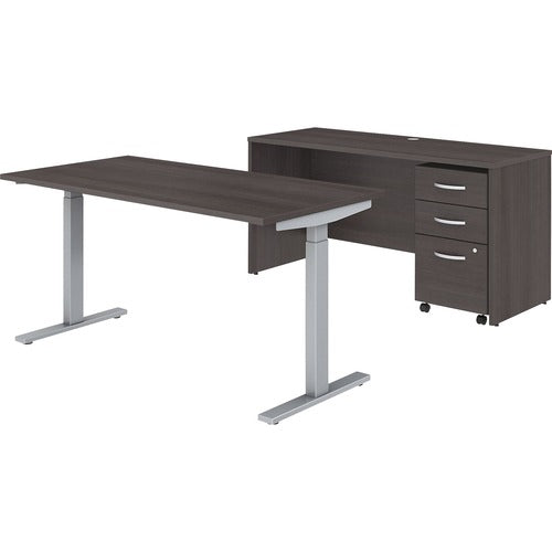 Bush Business Furniture BSHSTC017SGSU Studio C Storm Laminate Desking