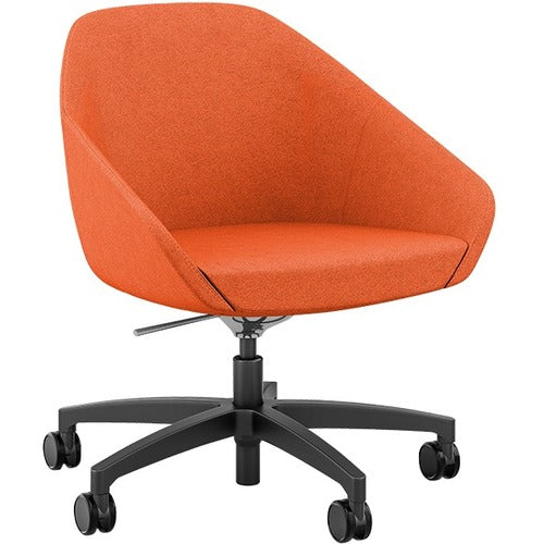 9 to 5 Seating NTF9254R2PON Jax Lounge 5-Star Base Side Chair