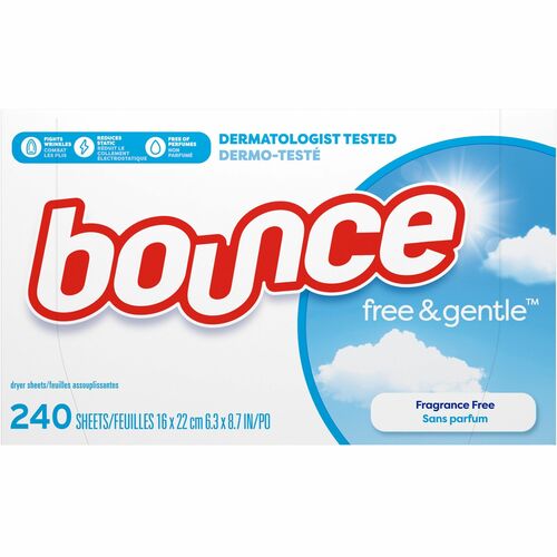 Bounce PGC55312 Free & Gentle Dryer Sheets